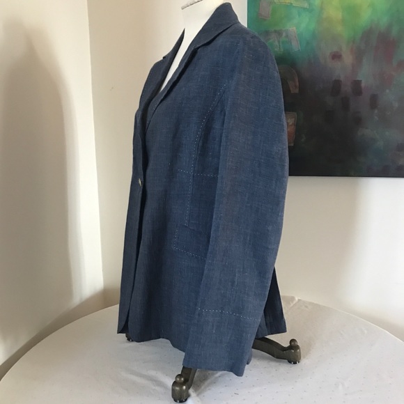Gorgeous Maxstudio vintage linen jacket - Picture 6 of 16